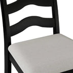 Chaise de salle à manger en bois