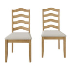 Chaise de salle à manger en bois
