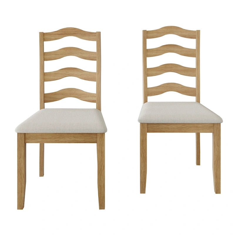 Chaise de salle à manger en bois