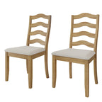 Chaise de salle à manger en bois