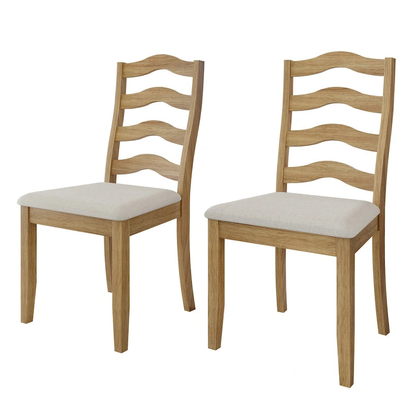 Chaise de salle à manger en bois