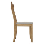 Chaise de salle à manger en bois
