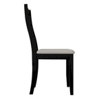 Chaise de salle à manger en bois