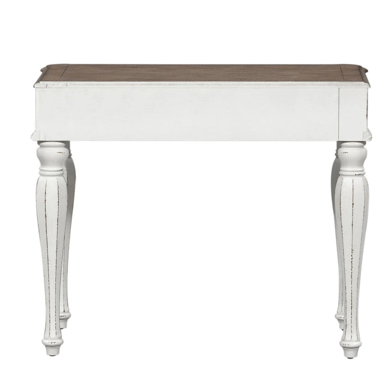 Coiffeuse Ancienne Blanche Effet Bois Flotté
