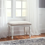 Coiffeuse Ancienne Blanche Effet Bois Flotté