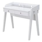 Bureau 2 tiroirs avec étagère