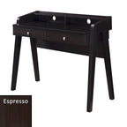 Bureau 2 tiroirs avec étagère