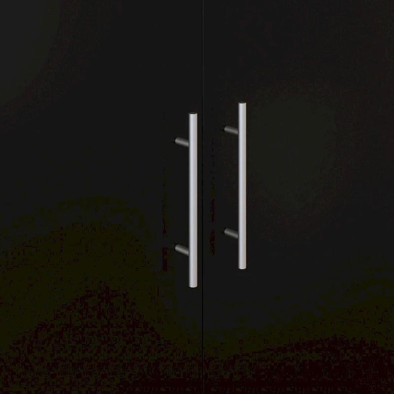 Armoire 2 portes avec tiroir de rangement et tringle à vêtements