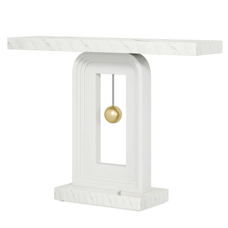 39,5 pouces Table console étroite de couloir pour entrée