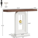 39,5 pouces Table console étroite de couloir pour entrée