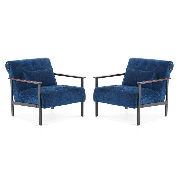 Fauteuil d'appoint ergonomique moderne, Chenille