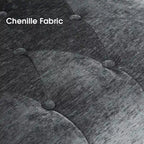 Fauteuil d'appoint ergonomique moderne, Chenille