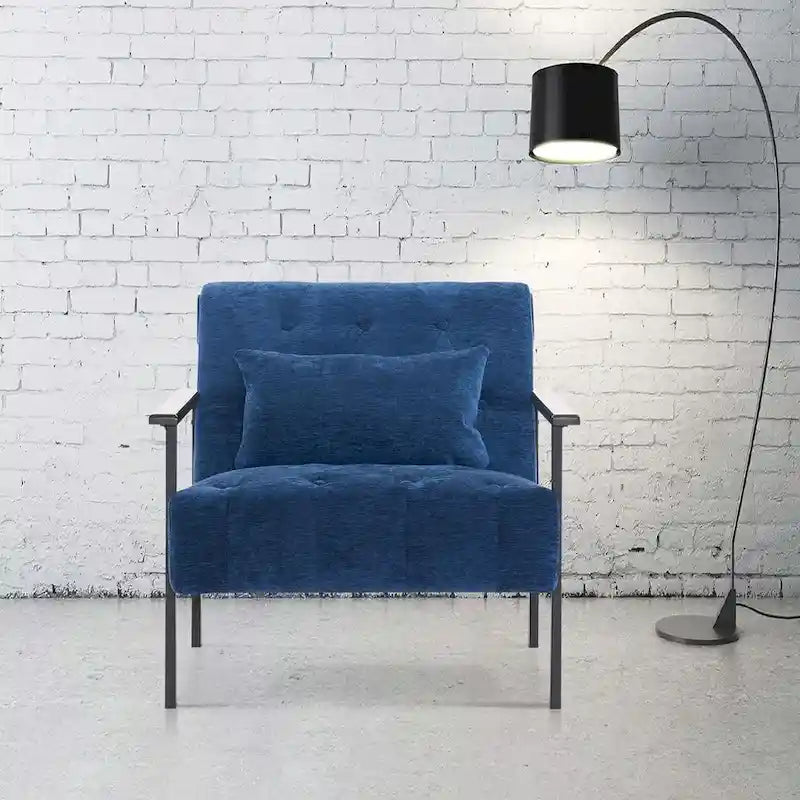 Fauteuil d'appoint ergonomique moderne, Chenille