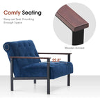 Fauteuil d'appoint ergonomique moderne, Chenille