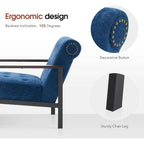 Fauteuil d'appoint ergonomique moderne, Chenille