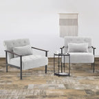 Fauteuil d'appoint ergonomique moderne, Chenille