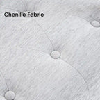 Fauteuil d'appoint ergonomique moderne, Chenille