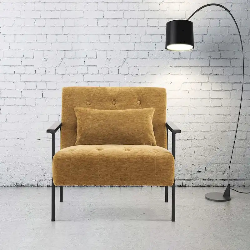 Fauteuil d'appoint ergonomique moderne, Chenille