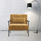 Fauteuil d'appoint ergonomique moderne, Chenille