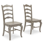 Chaise de salle à manger en bois gris Mountain Lodge
