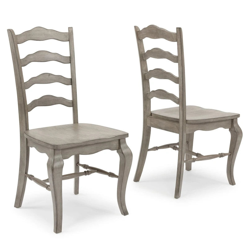 Chaise de salle à manger en bois gris Mountain Lodge