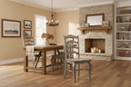 Homestyles Mountain Lodge Gray Wood Dining Chair Pair