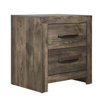 Collection de meubles de chambre à coucher gris-beige