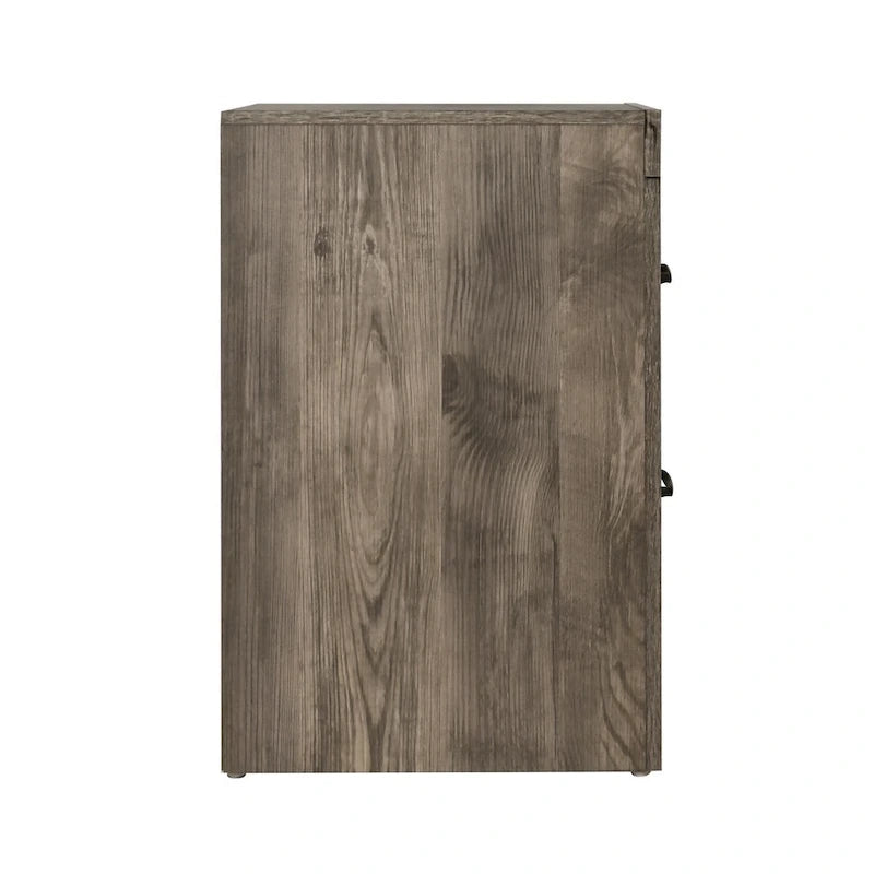 Collection de meubles de chambre à coucher gris-beige