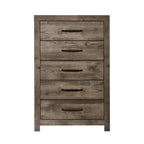 Collection de meubles de chambre à coucher gris-beige