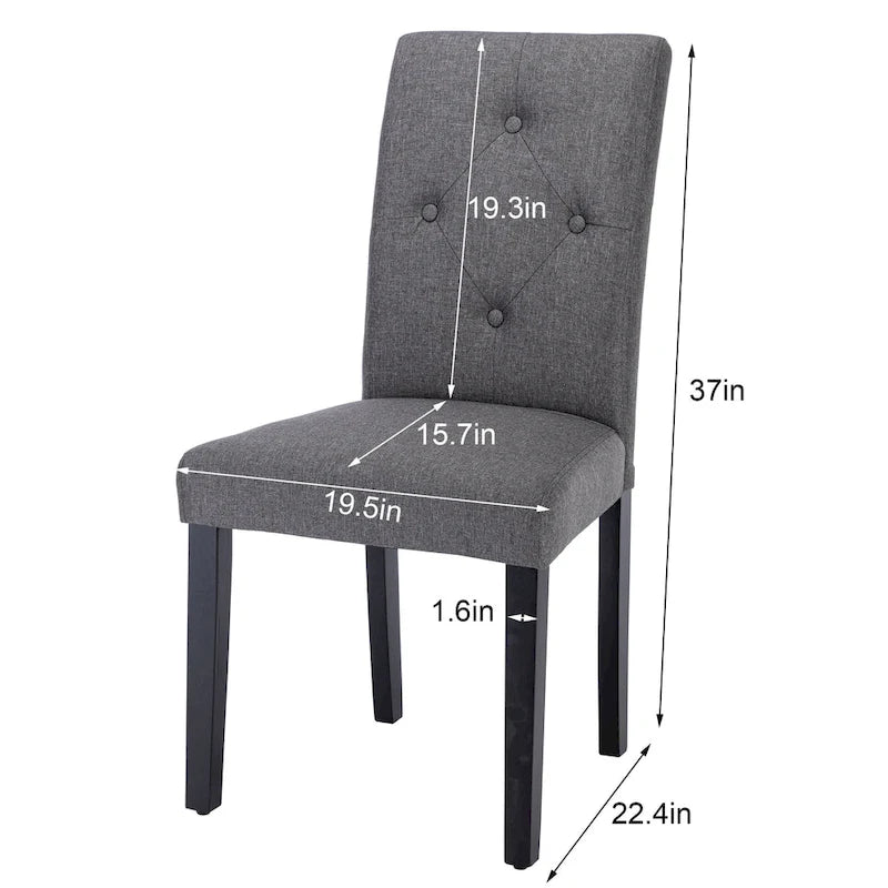 Chaise de salle à manger rembourrée en tissu ou en similicuir avec pieds en métal
