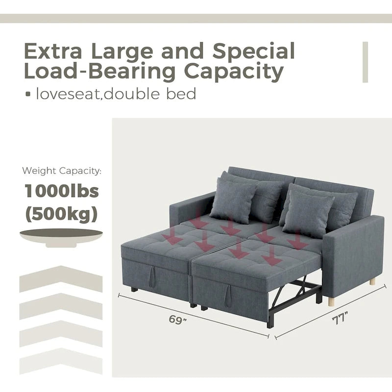 Fauteuil Lit Canapé-Lit Double