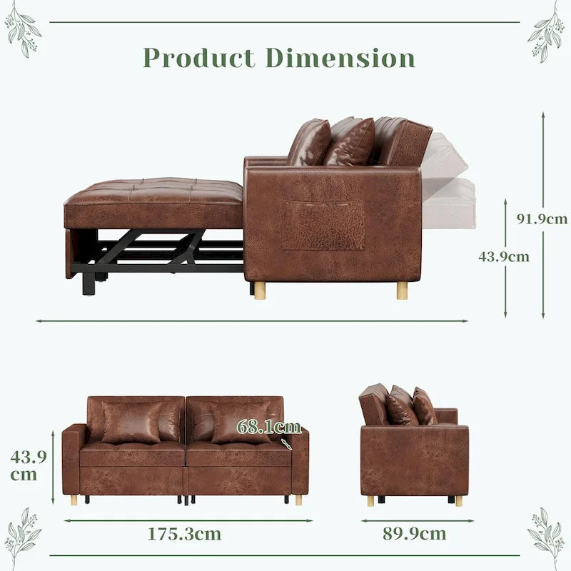 Fauteuil Lit Canapé-Lit Double