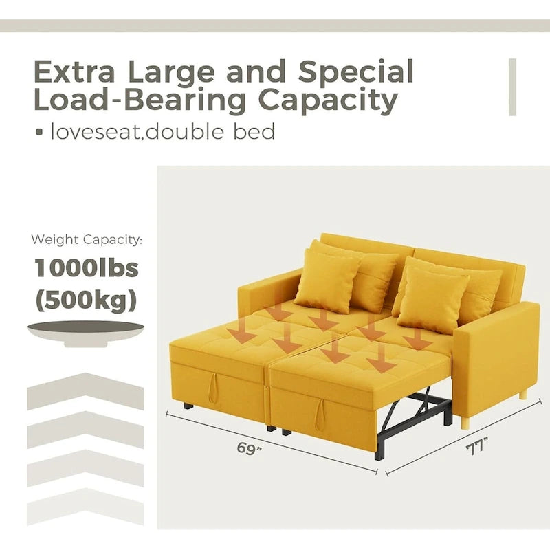 Fauteuil Lit Canapé-Lit Double
