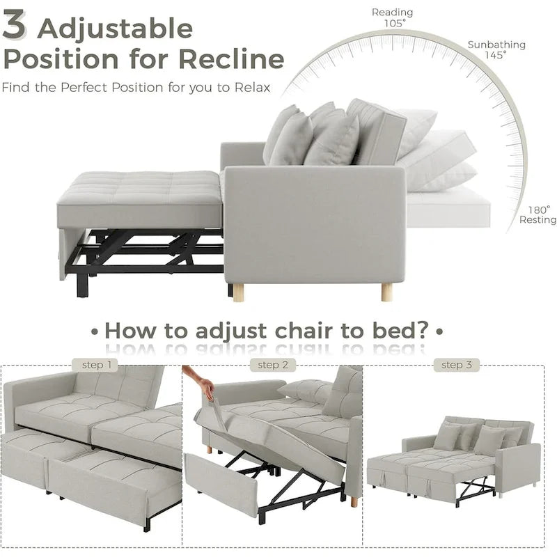 Fauteuil Lit Canapé-Lit Double