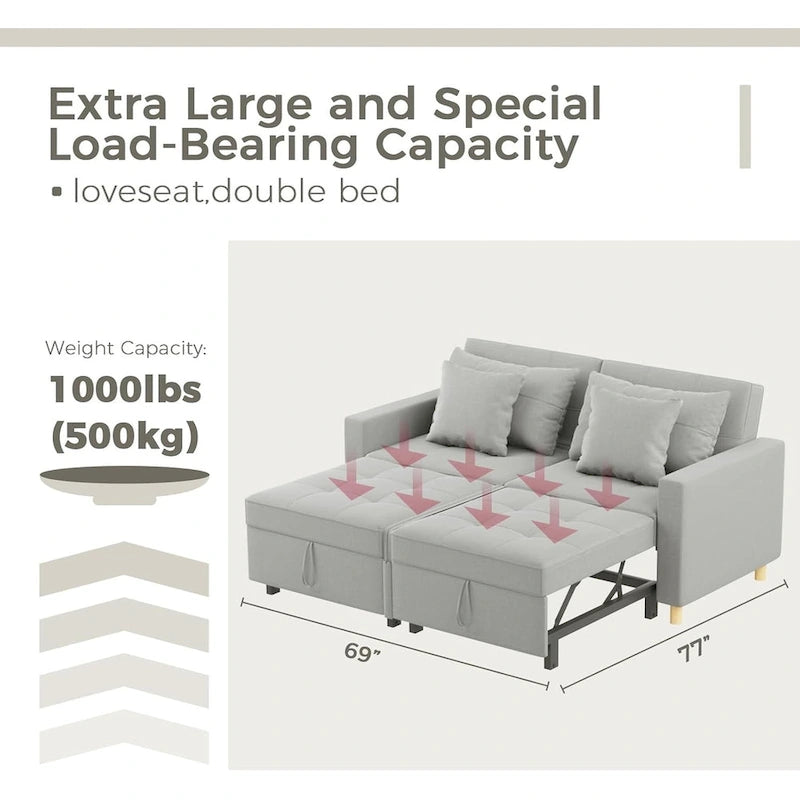Fauteuil Lit Canapé-Lit Double