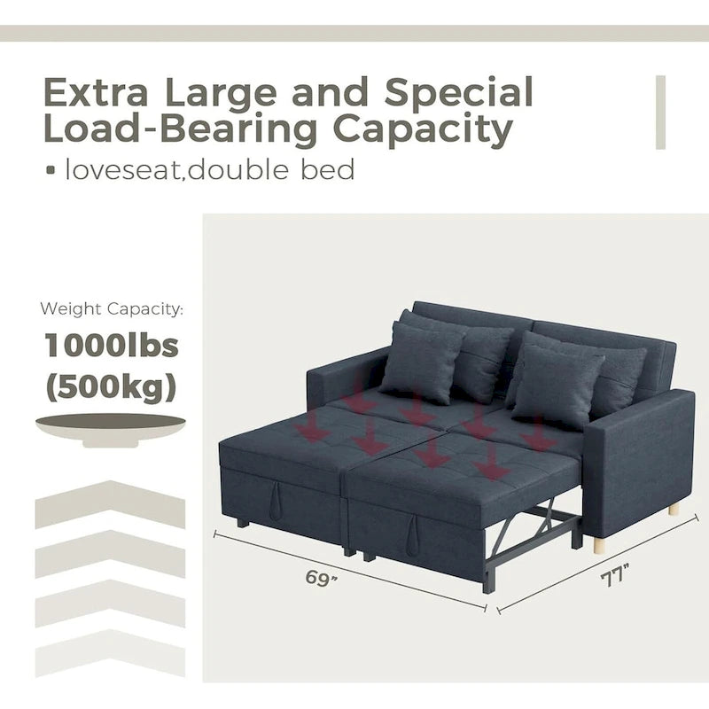 Fauteuil Lit Canapé-Lit Double