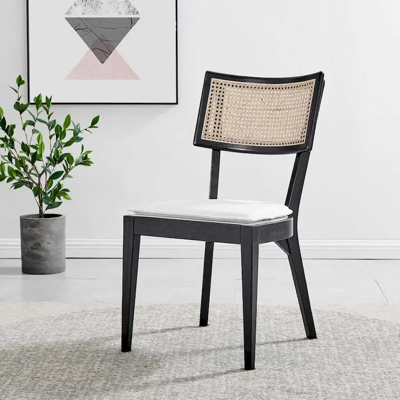 Chaise de salle à manger en bois