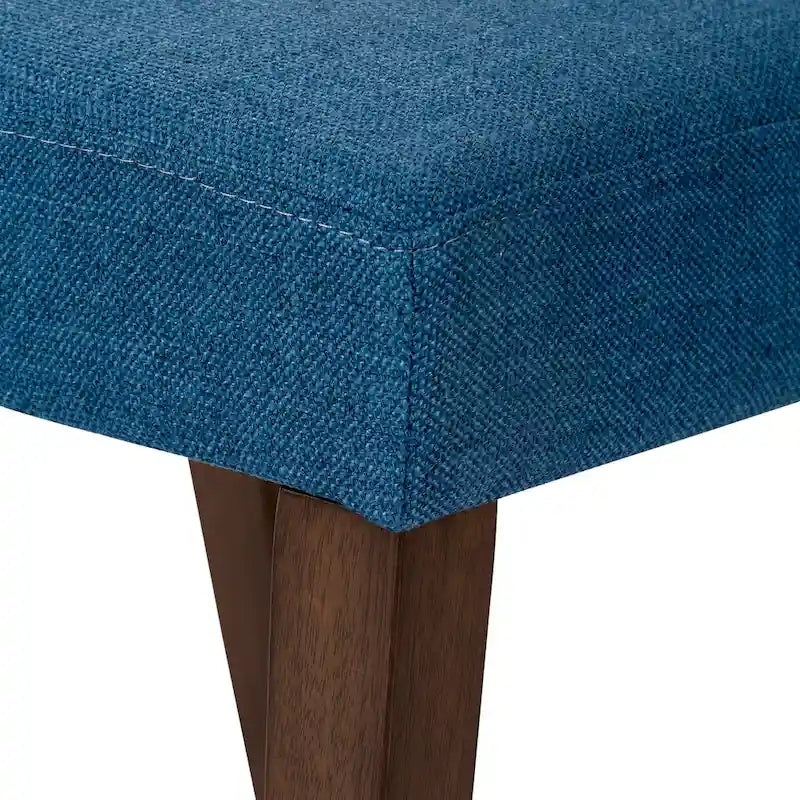 Table de salle à manger à abattants en noyer satiné